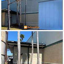 Commercial Pressure Washing for Bealls Warehouse in Bradenton, FL 3