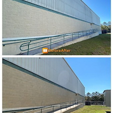 Commercial Pressure Washing for Bealls Warehouse in Bradenton, FL 4